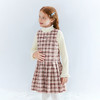 笛莎Deesha 童装女童连衣裙2025冬新款女童学院风格子背心裙 商品缩略图0