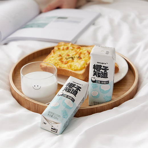 椰子知道0糖鲜椰汁250ml*10 商品图4