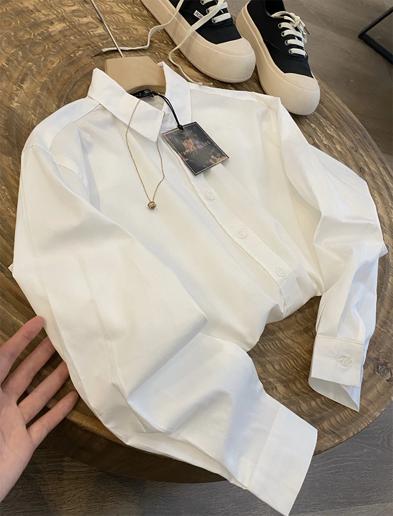 原单大白菜！走老美~！OL白衬衫女