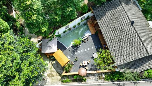 【大邑·592号院】3房乡野泳池小院，山里小院，临溪玩水，避暑，聚会jsxy 商品图2