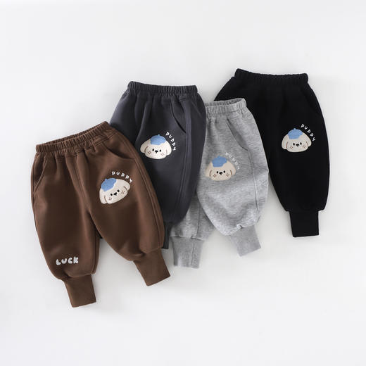 小童卫裤春秋款韩版刺绣灯笼裤男女童长袖洋气运动裤 商品图1