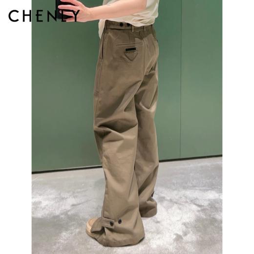 尘衣｜25F/W解构减龄显瘦纯棉工装裤 商品图0