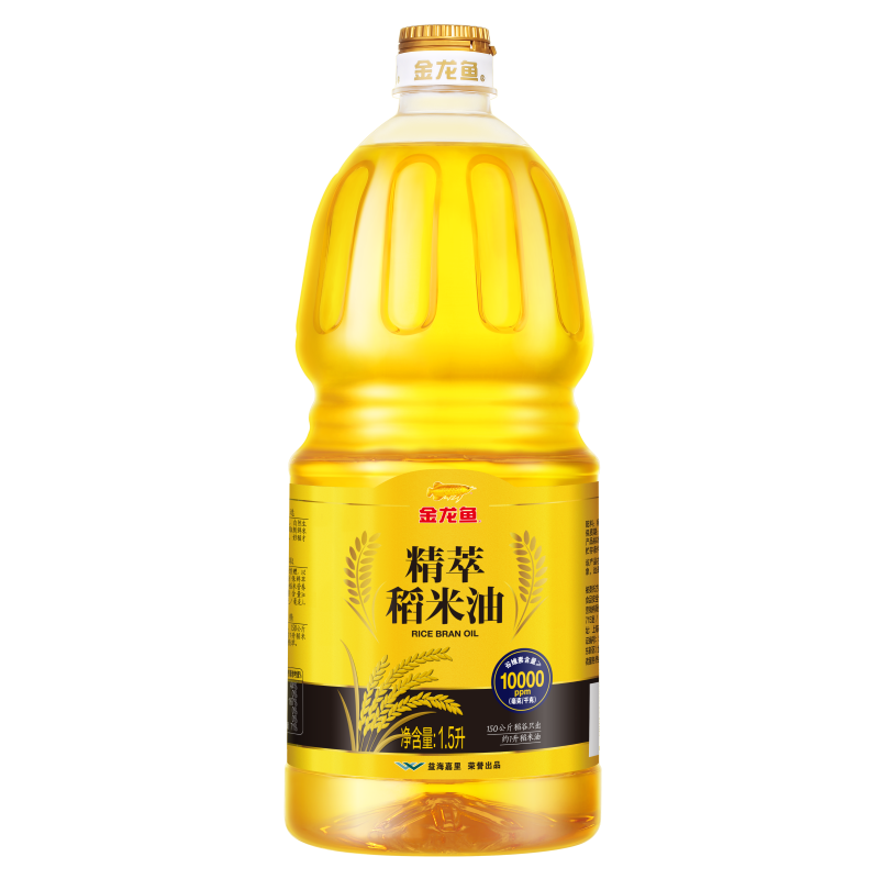 【岁末有礼】金龙鱼｜精萃稻米油1.5L*2
