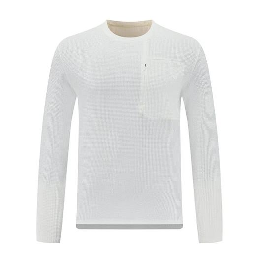 迪桑家25秋季新款运动长袖！定制运动透气功能面料，胸口立体拉链运动口袋， 商品图2