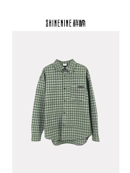 23042585千鸟格衬衫外套 商品图0