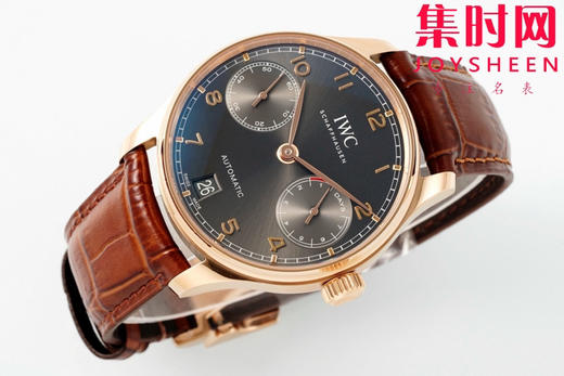 万国AZ葡萄牙系列七日链腕表 葡七 男士腕表 集时分针、日期、小秒和动显于一身 商品图3