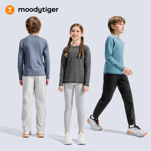 moodytiger儿童休闲运动秋季男女童长袖T恤24210103【专属】 商品图2