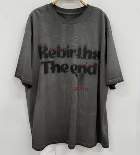 NC圆领印字母短袖T恤50707（灰）秋季153030270321