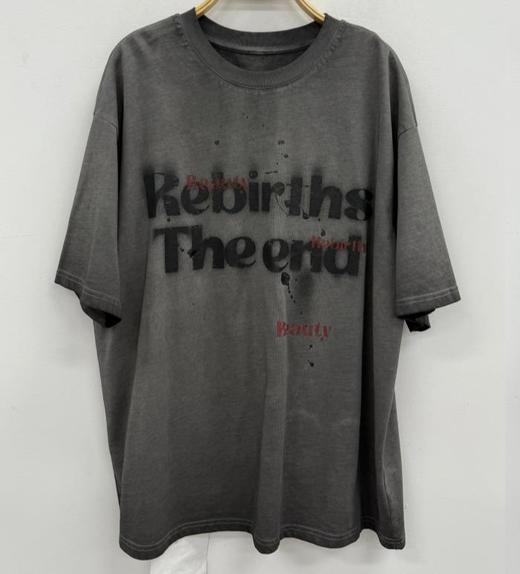 NC圆领印字母短袖T恤50707（灰）秋季153030270321 商品图0