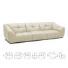 顾家家居整装 奶油风皮艺固定沙发KZ.1081 柔坞 商品缩略图8