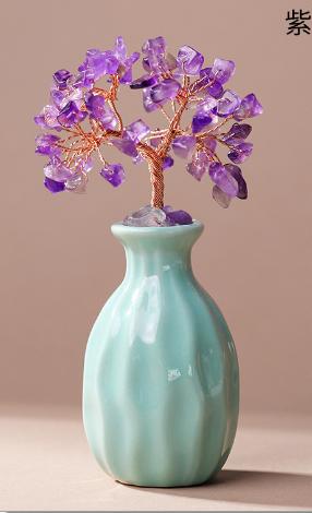 灵机生活馆水晶树摆件 商品图2