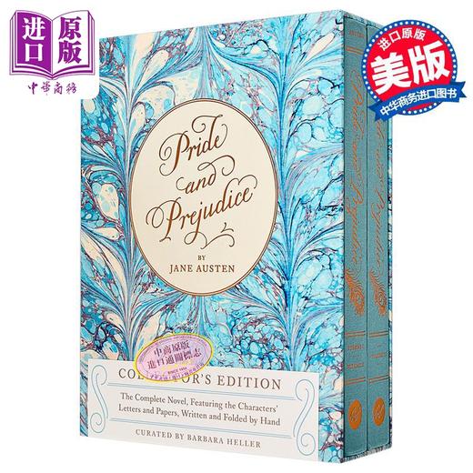 预售 【中商原版】傲慢与偏见 礼品版 珍藏版 Pride and Prejudice Collector edition 英文原版 Barbara Heller 简奥斯汀 商品图0