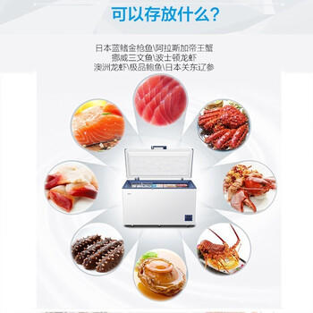 海尔（Haier）卧式451升超低温商用冷柜 -65°C深冷速冻 海鲜细胞级冷冻柜 DW-60W451EU1 /家用电器 /大 家 电 /冷柜 商品图2