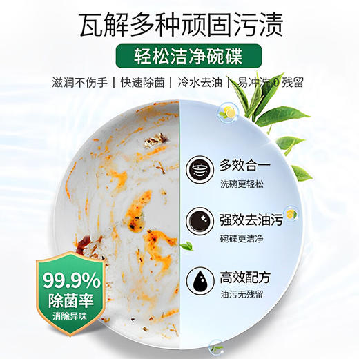 花卉诗冷水速净浓缩洗洁精750ml 商品图3