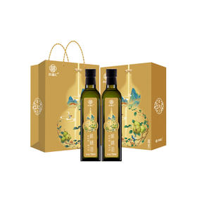 纳福汇核桃油750ml*2礼盒装低温物理压榨食用油热炒家用 送礼馈赠佳品