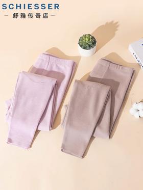【双轻绒加厚】SCHIESSER德国舒雅女士随型裁63%粘纤27%腈纶+10%氨纶加厚保暖裤30/21830Y