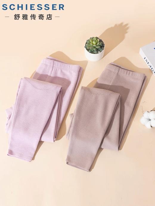 【双轻绒加厚】SCHIESSER德国舒雅女士随型裁63%粘纤27%腈纶+10%氨纶加厚保暖裤30/21830Y 商品图0
