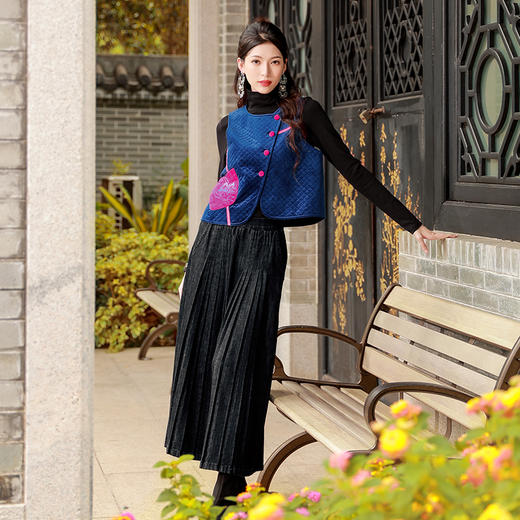 大浪潮汐牛仔阔腿裤 | 性价比超高 | 百搭显瘦有现货 商品图2