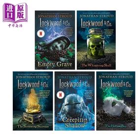预售 【中商原版】路德灵异侦探社1-5卷 五本套装 英文原版 Lockwood Co 国际流行小说 推理小说 悬疑