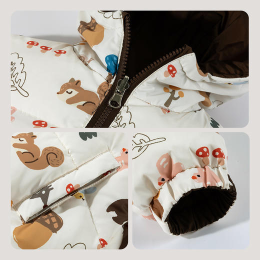 贝贝怡新款冬季男童羽绒外套 商品图10