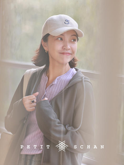 PETIT SCHAN小闪 CLO#728 Invisible 无形 桑蚕丝棉麻竖坑条可打底可外穿四季款亨利领针织衫 商品图4