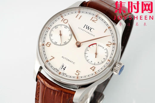 万国AZ葡萄牙系列七日链腕表 葡七 男士腕表 集时分针、日期、小秒和动显于一身 商品图2