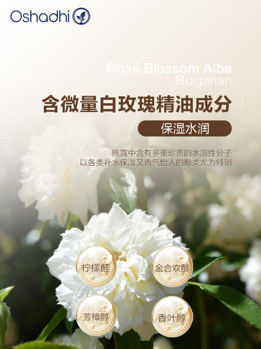 德国O家保加利亚白玫瑰纯露 蔷薇纯露 高冷清冽   花水爽肤水 商品图1