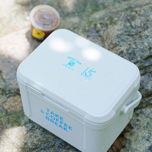 诚品咖啡15周年周边保温箱冷藏车载冰桶保冷箱便携户外露营小冰箱 商品图2