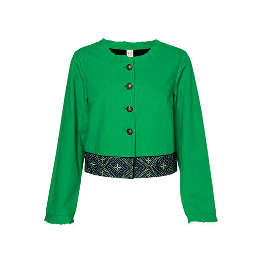 绿色系 | 青宇民族风短外套 | 现货加急发 商品图7
