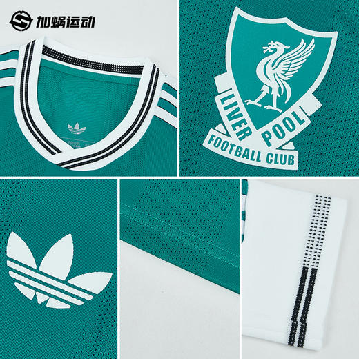 SFS Adidas阿迪达斯25/26赛季利物浦三叶草二客长袖球员版球衣JV6460 商品图2