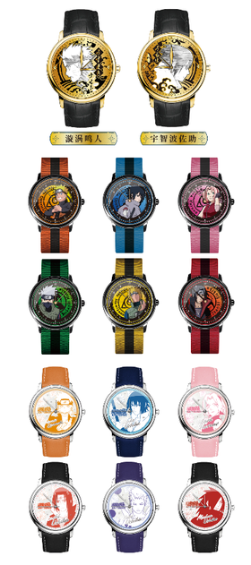 亿奇 火影忍者疾风传 忍者手表 12只/盒 盲盒