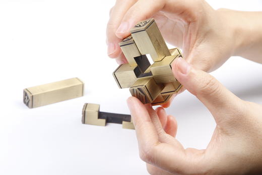 【长春航展、九三阅兵纪念品-新品重磅】特尔博-科教金属产品 鲁班锁 榫卯结构可拼装 |  活字印刷可盖章  一物多用彰显古代智慧 商品图2