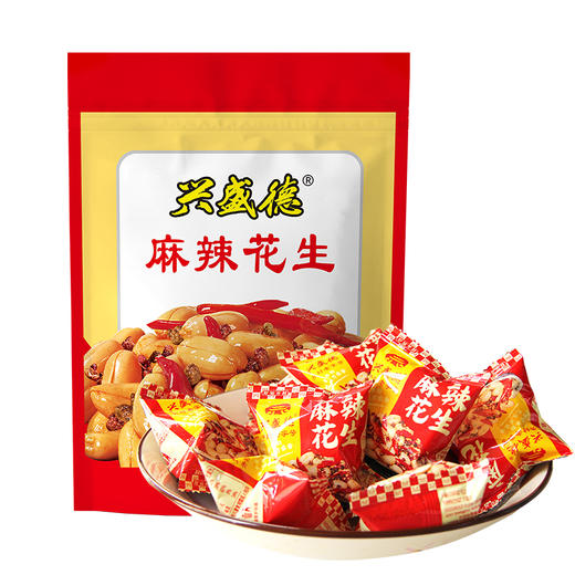 兴盛德麻辣花生1000g手抓包迷你装组合无礼盒 商品图0