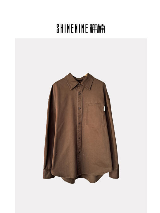 430425321纯色衬衫外套 商品图0