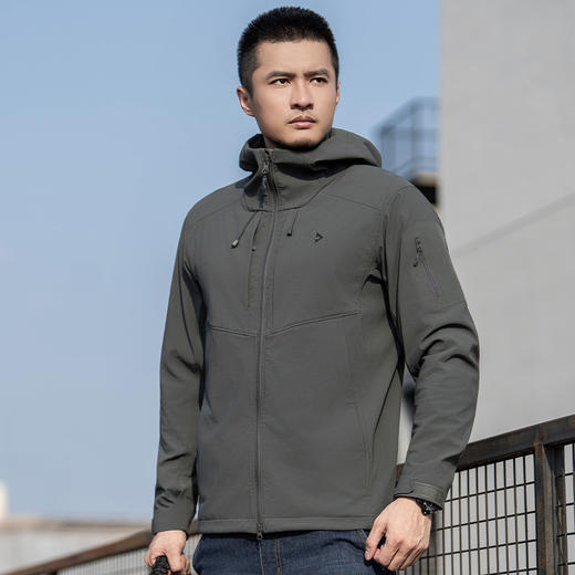 【龙牙上新】加强版龙牙隐之雪狼战术连帽软壳加强版 商品图6