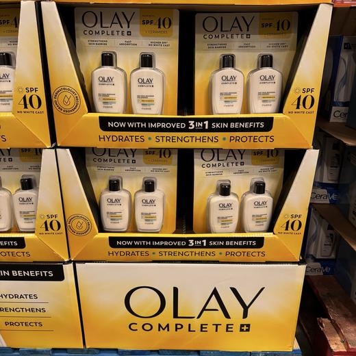 到手价279元 Olay玉兰油保湿防晒乳 177ml*2瓶 美国代购，无中文标签，介意慎拍 商品图3