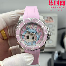 新款CLEAN➕Rolex&Labubu 劳力士Black联名款“拉布布” 字面采用多色油彩表面加上搪瓷使字面更加光亮 表径40mm