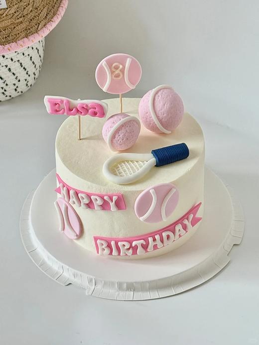 多款式~网球女王/王子翻糖卡通蛋糕-低糖处理无添加 商品图3