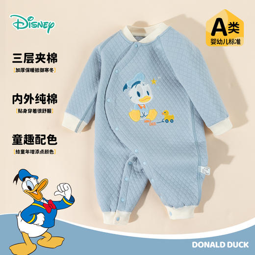 迪士尼25款男童冬季侧开连体衣ZD4EL026 商品图3