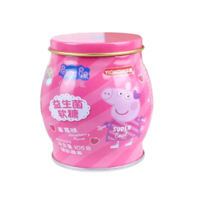 【超市】小猪佩奇草莓味益生菌软糖105g