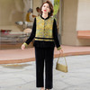 FW 2573新中式中老年妈妈外套时尚洋气国风三件套 商品缩略图0