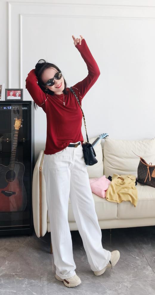 男女同款自留GU里外全皮字母增高老爹鞋 商品图9