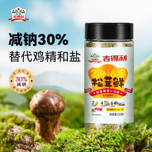 吉得利 松茸鲜（2468版）100g*3瓶—rxs 商品图1