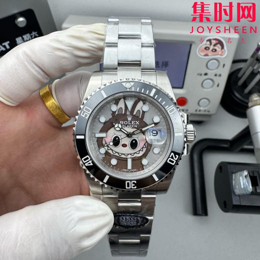 新款CLEAN➕Rolex&Labubu 劳力士Black联名款“拉布布” 字面采用多色油彩表面加上搪瓷使字面更加光亮 表径40mm 商品图0