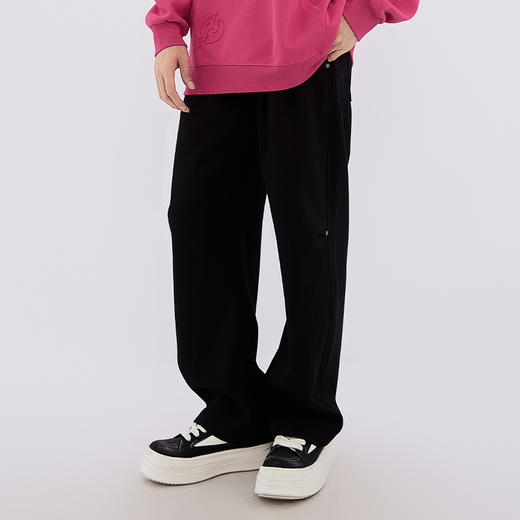 【新品上新】HX 春秋季直筒休闲长裤C203530005101 商品图1