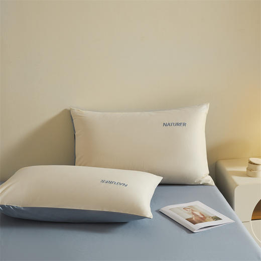 【品牌直发】加倍生活  A类全棉刺绣双拼四件套 全棉面料 8色可选yb1127003 商品图4