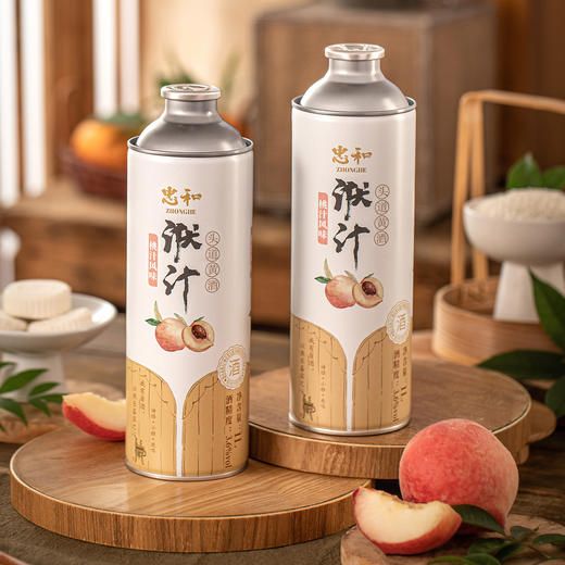 3.6%vol/1L忠和洑汁气泡酒（原味、桃味、橙味） 商品图5