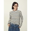 【美Yang同款撞色条纹针织衫】黑白灰黄交错排列，柠檬挞配色 特别吸睛层次感鲜明 穿出冷白皮 商品缩略图0