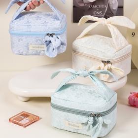 国庆出行好物【小身材大容量！云朵化妆包】新款小众高颜值清新糖果色收纳包旅行便携手提化妆品护肤品收纳包。rb