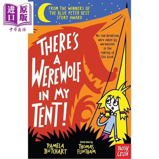预售 【中商原版】伊兹和朋友们6 帐篷里的狼人 Izzy and Friends There s a Werewolf In My Tent 英文原版儿童小初文学进口故事书 商品图0